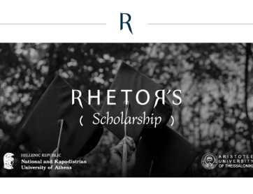 Rhetor Scholarships: The new Rhetor Scholars begin their journey at the top graduate programs of NKUA & AUTH